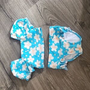 Baby girls 2 piece swimsuit